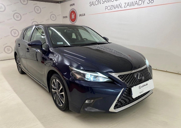 Lexus CT cena 89900 przebieg: 157002, rok produkcji 2020 z Poznań małe 172